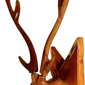 wooden handicraft wall decor 27 cm