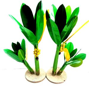 handicrafts banana tree 1.6 ft with pot