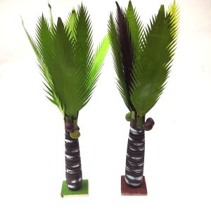 handicrafts coconut tree 1 ft 1 pair