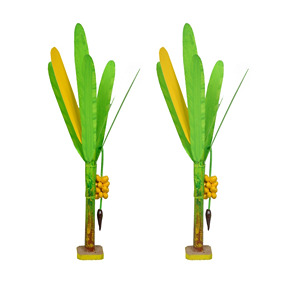 banana tree handicrafts 4 ft 1 pair