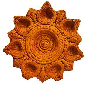 indian handicrafts diwali diya  1 ft