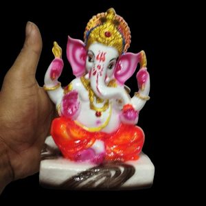 marble ganesh murti 18 cm handicrafts idol