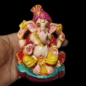 Lord Ganesha Idol Murti Showpiece Home Office Temple Decorative god idol 14 cm